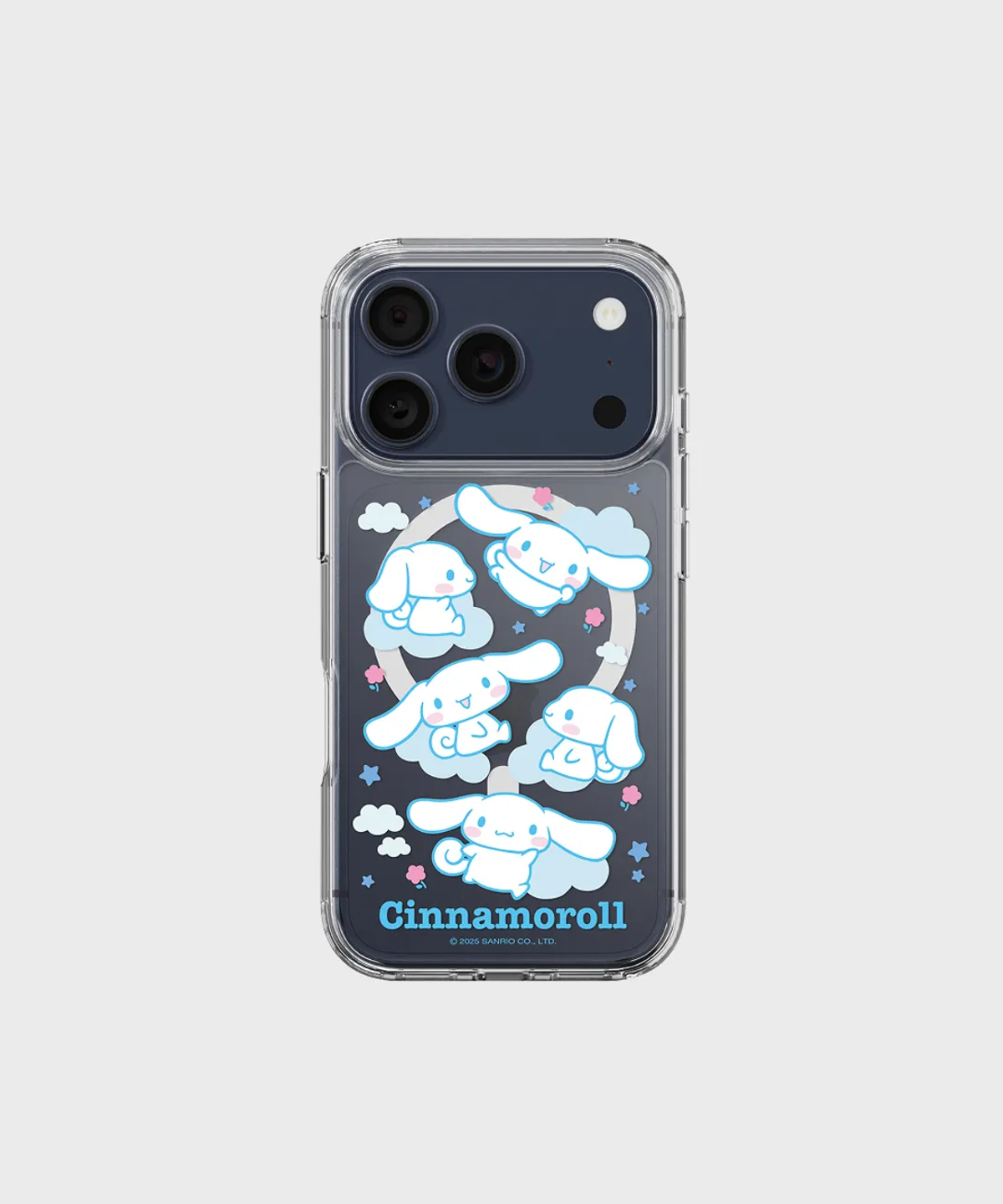 에스엘비에스(SLBS) 시나모롤 패턴 맥세이프 케이스 for iPhone 17 Series