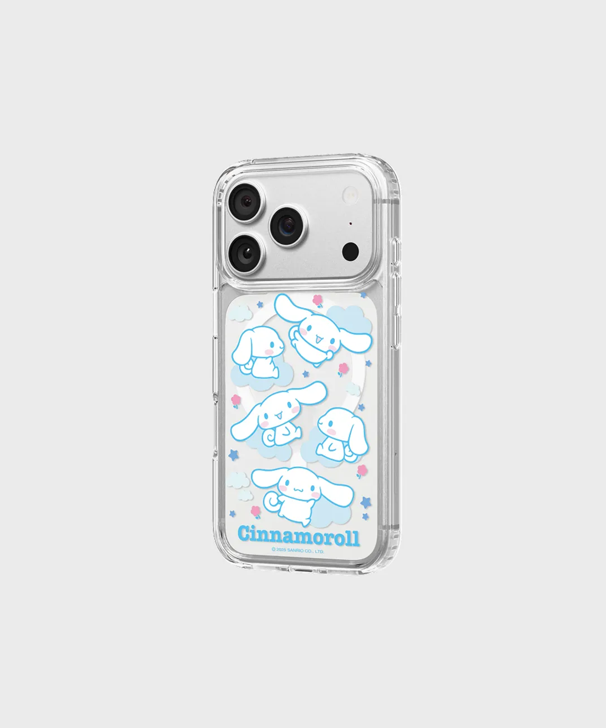에스엘비에스(SLBS) 시나모롤 패턴 맥세이프 케이스 for iPhone 17 Series