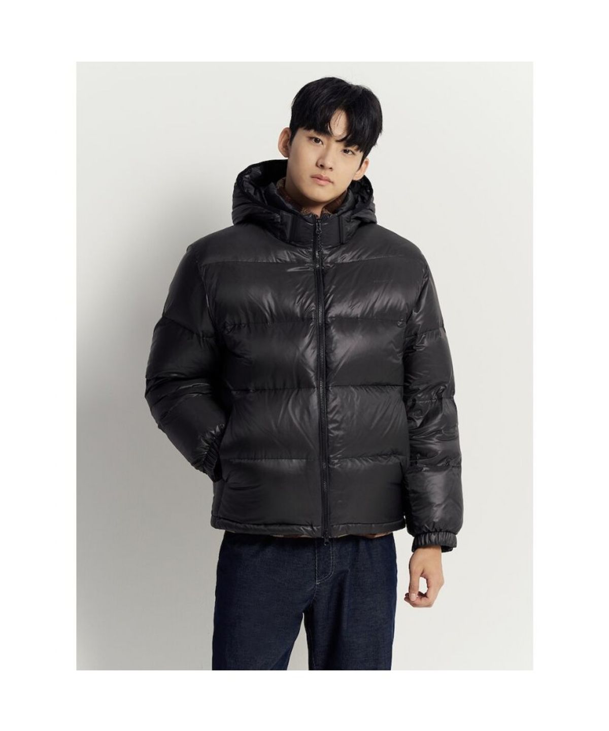 빈폴 멘(BEANPOLE MEN) [BEANPOLEKNAP] 라이트웨이트 푸퍼 다운  블랙
