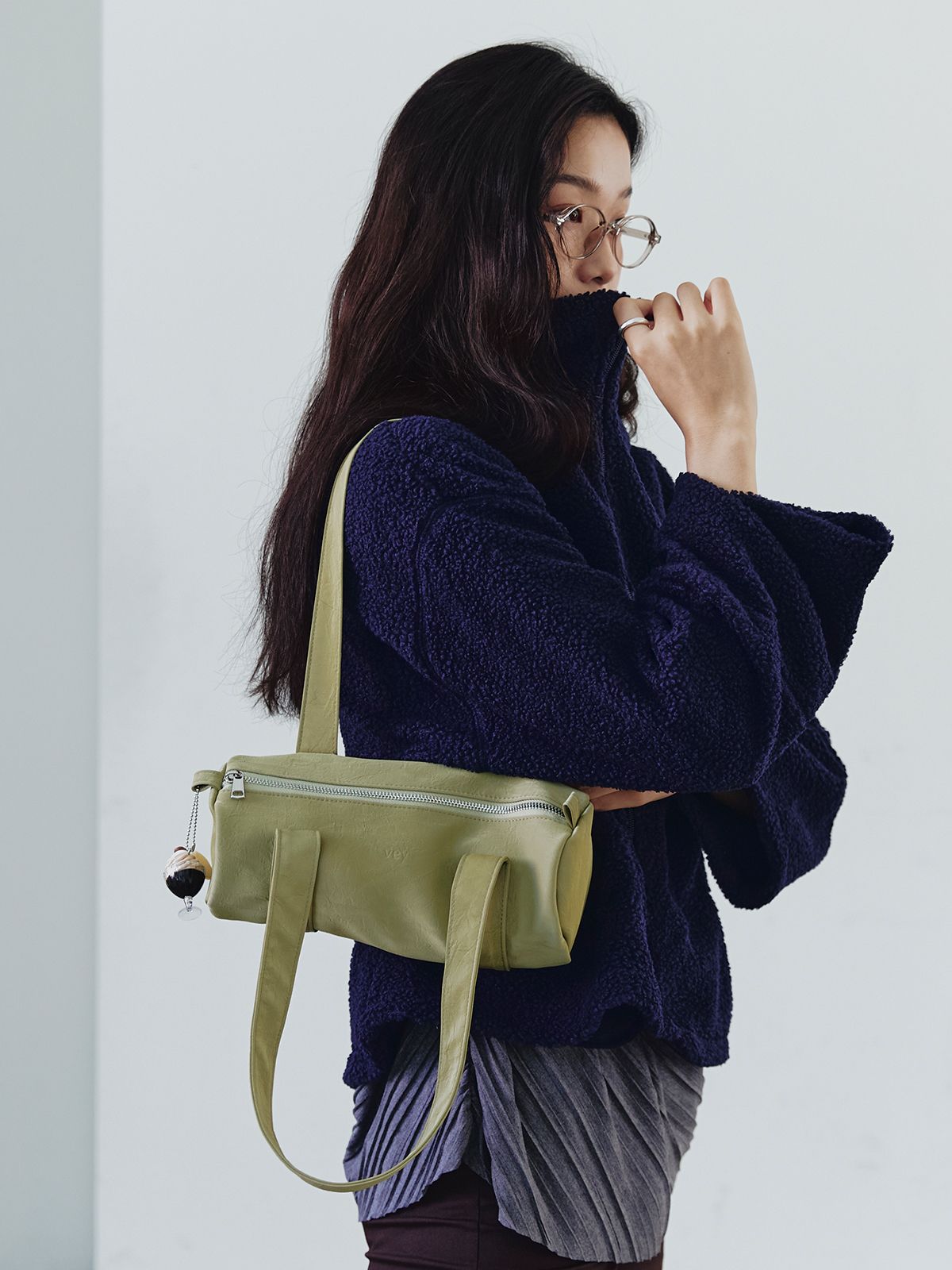 베이(VEY) Roll Bag (Matcha)