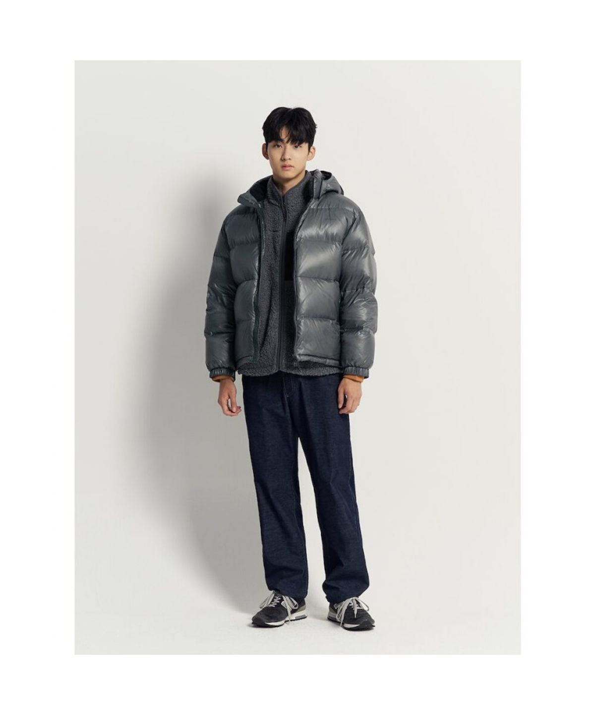 빈폴 멘(BEANPOLE MEN) [BEANPOLEKNAP] 라이트웨이트 푸퍼 다운  카키
