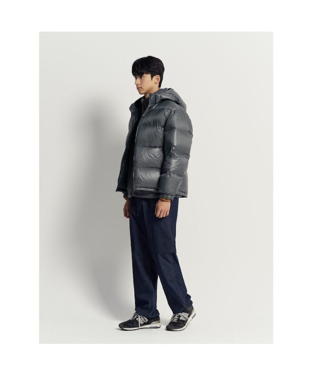 빈폴 멘(BEANPOLE MEN) [BEANPOLEKNAP] 라이트웨이트 푸퍼 다운  카키