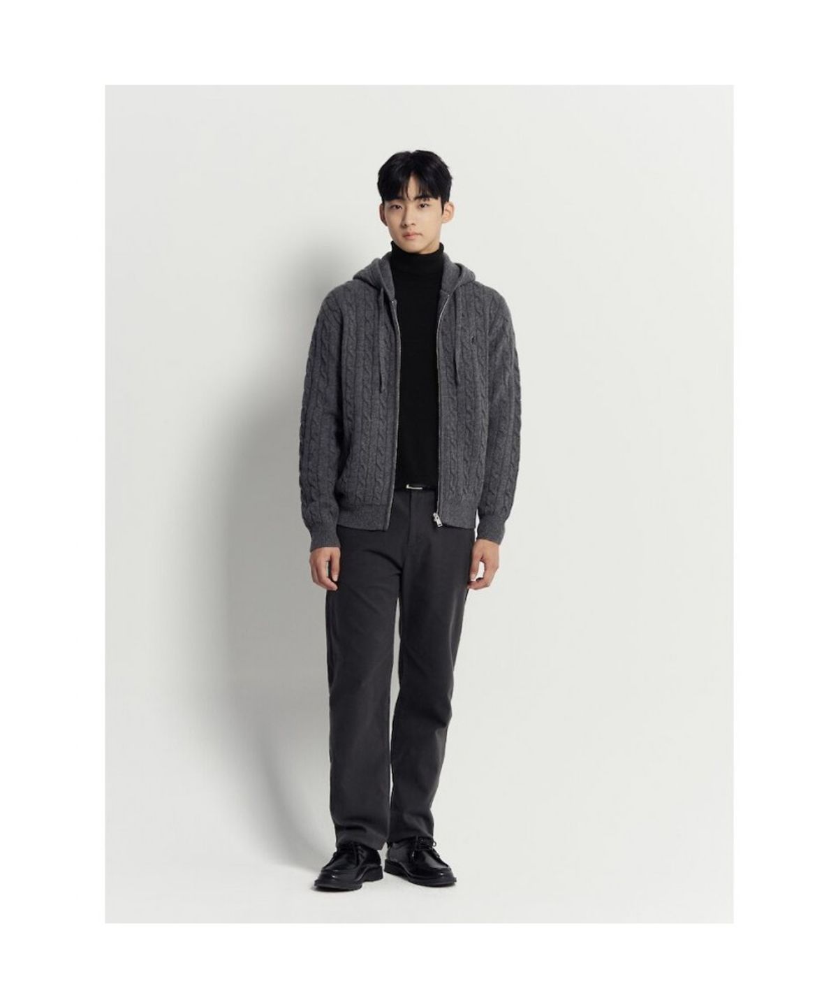 빈폴 멘(BEANPOLE MEN) 몰스킨 컴포트핏 팬츠  애쉬