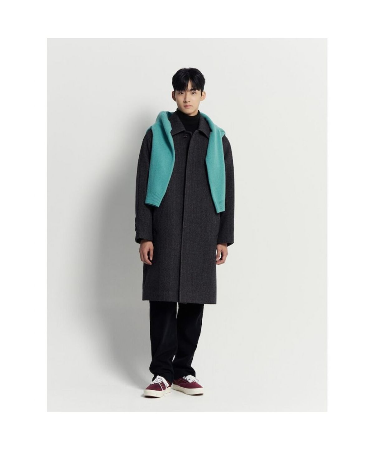 빈폴 멘(BEANPOLE MEN) 몰스킨 컴포트핏 팬츠  애쉬