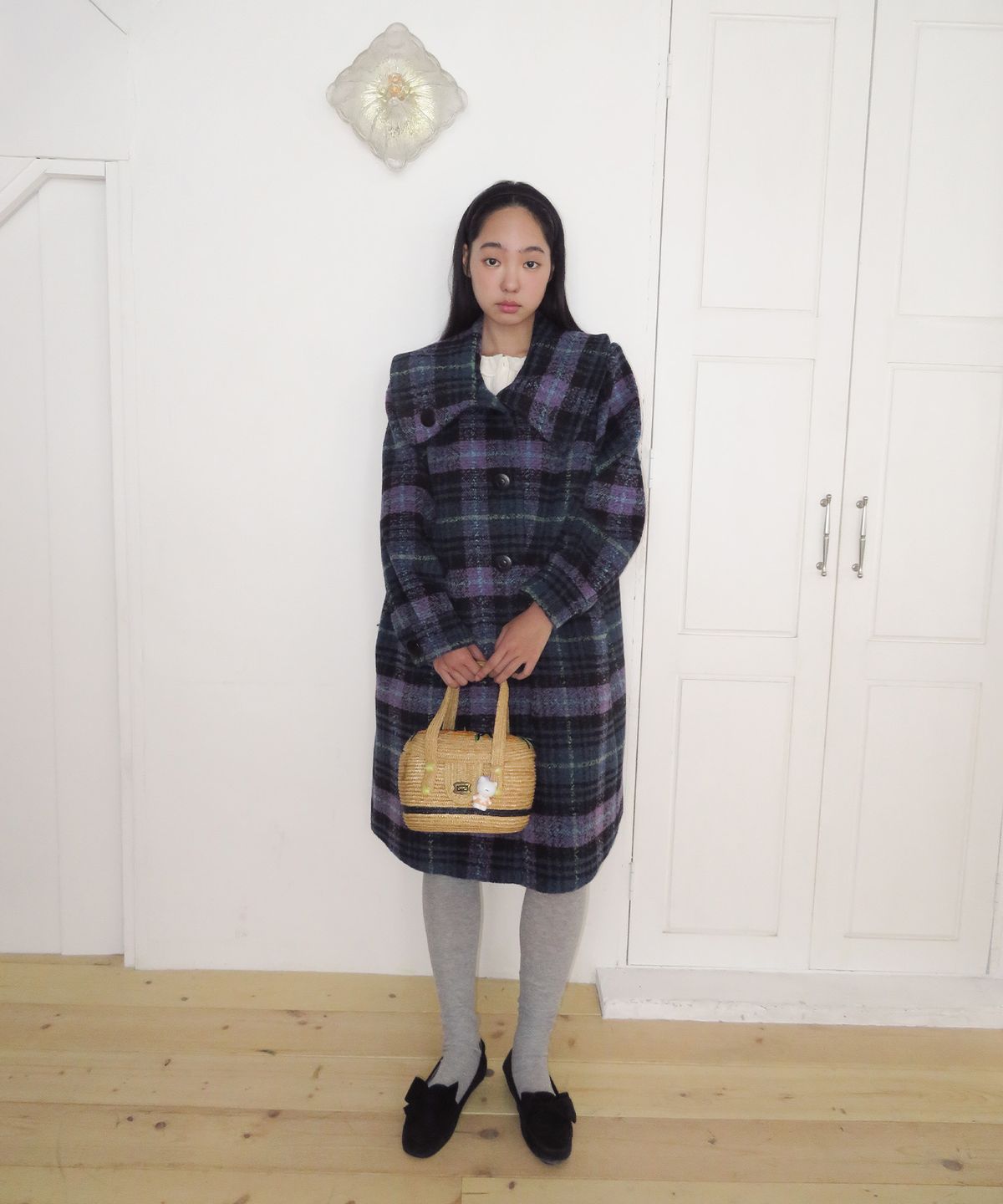 펀프롬펀(FUNFROMFUN) Sailor Collar Overfit Coat, Navy