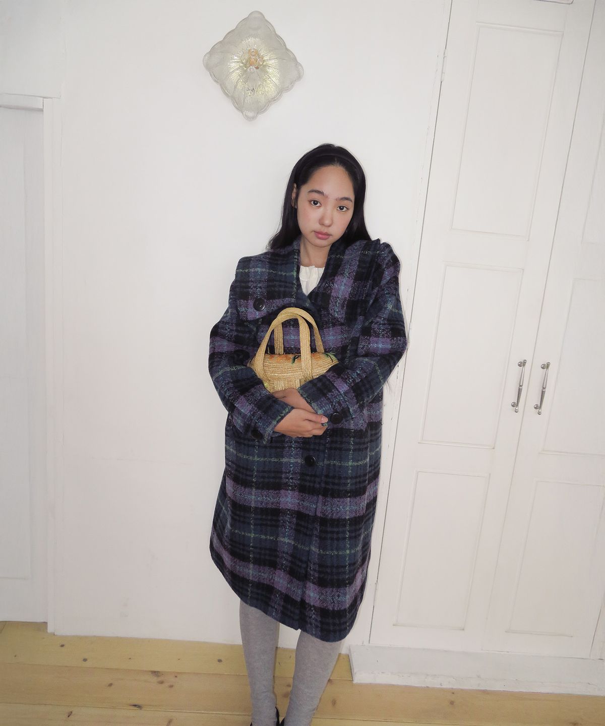 펀프롬펀(FUNFROMFUN) Sailor Collar Overfit Coat, Navy