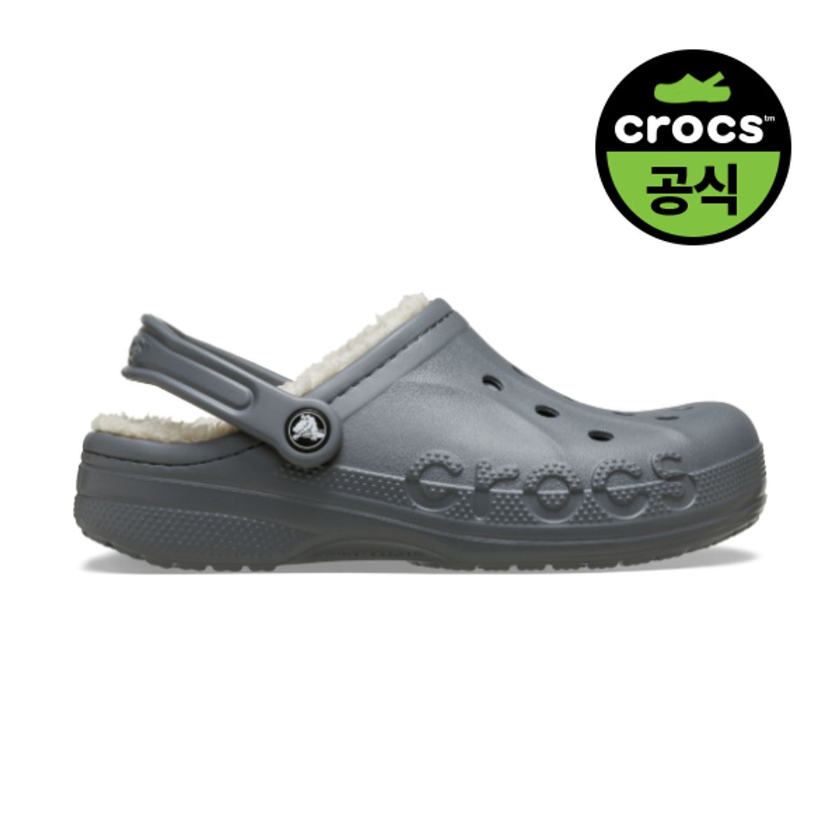 크록스(CROCS) 성인 바야 라인드 클로그 CHA (25FUCL205969)