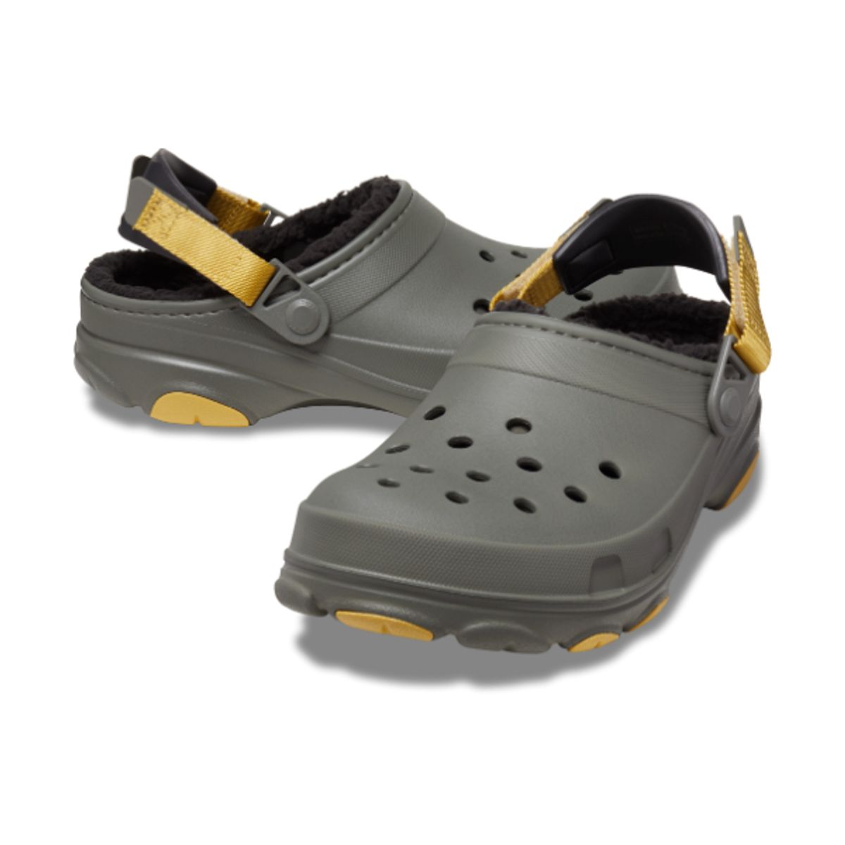 크록스(CROCS) 성인 올터레인 라인드 클로그 OLI (25FUCL207936)