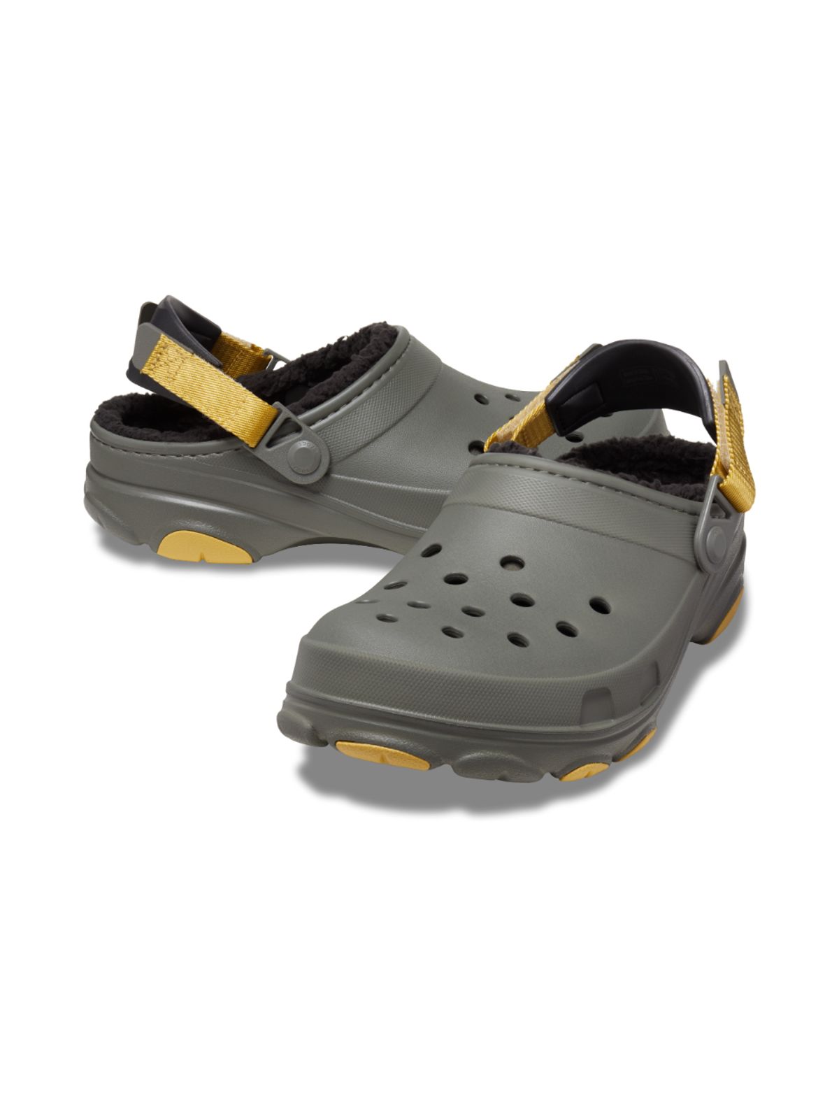 크록스(CROCS) 성인 올터레인 라인드 클로그 OLI (25FUCL207936)
