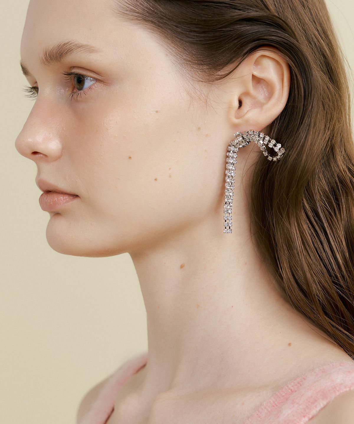 마티아스(MATIAS) Tie Earring (Silver)