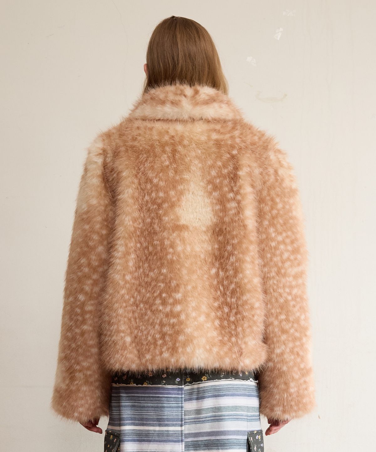펀프롬펀(FUNFROMFUN) Bambi Fur Jacket, Brown