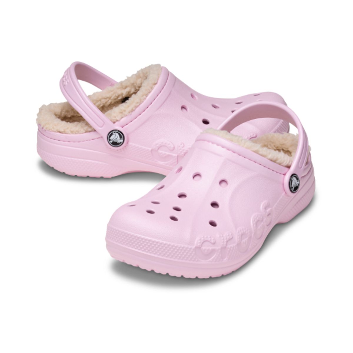 크록스키즈(CROCS KIDS) 키즈 바야 라인드 클로그 BPK (25FKCL207500)
