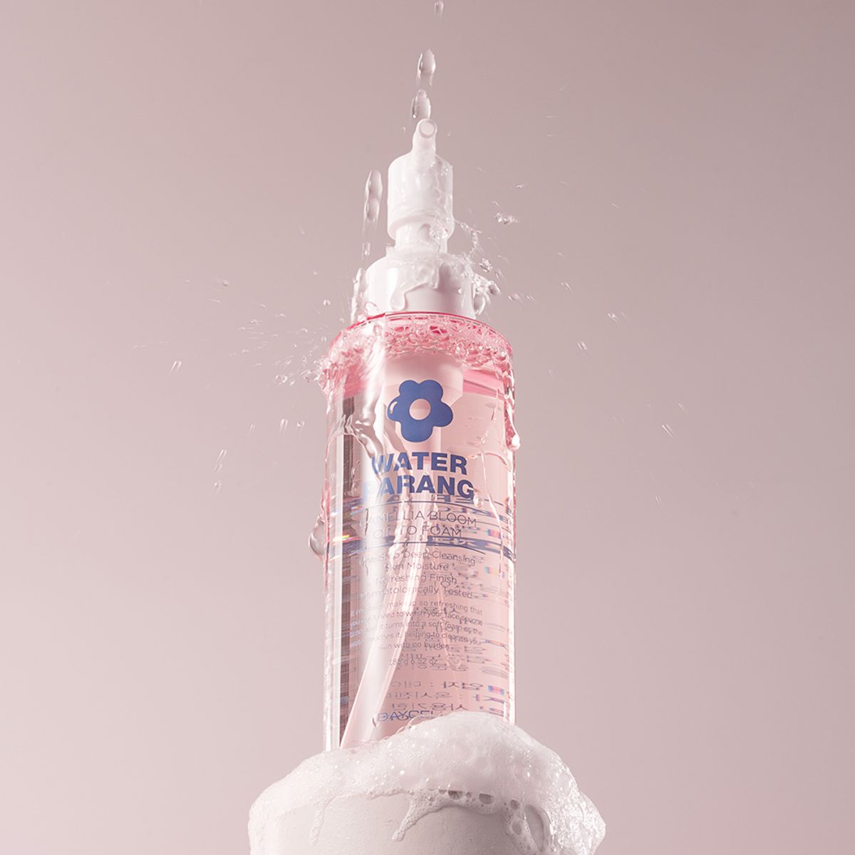 데이셀코스메틱(DAYCELLCOSMETICS) 워터파랑 카멜리아 블룸 오일 투 폼 185g