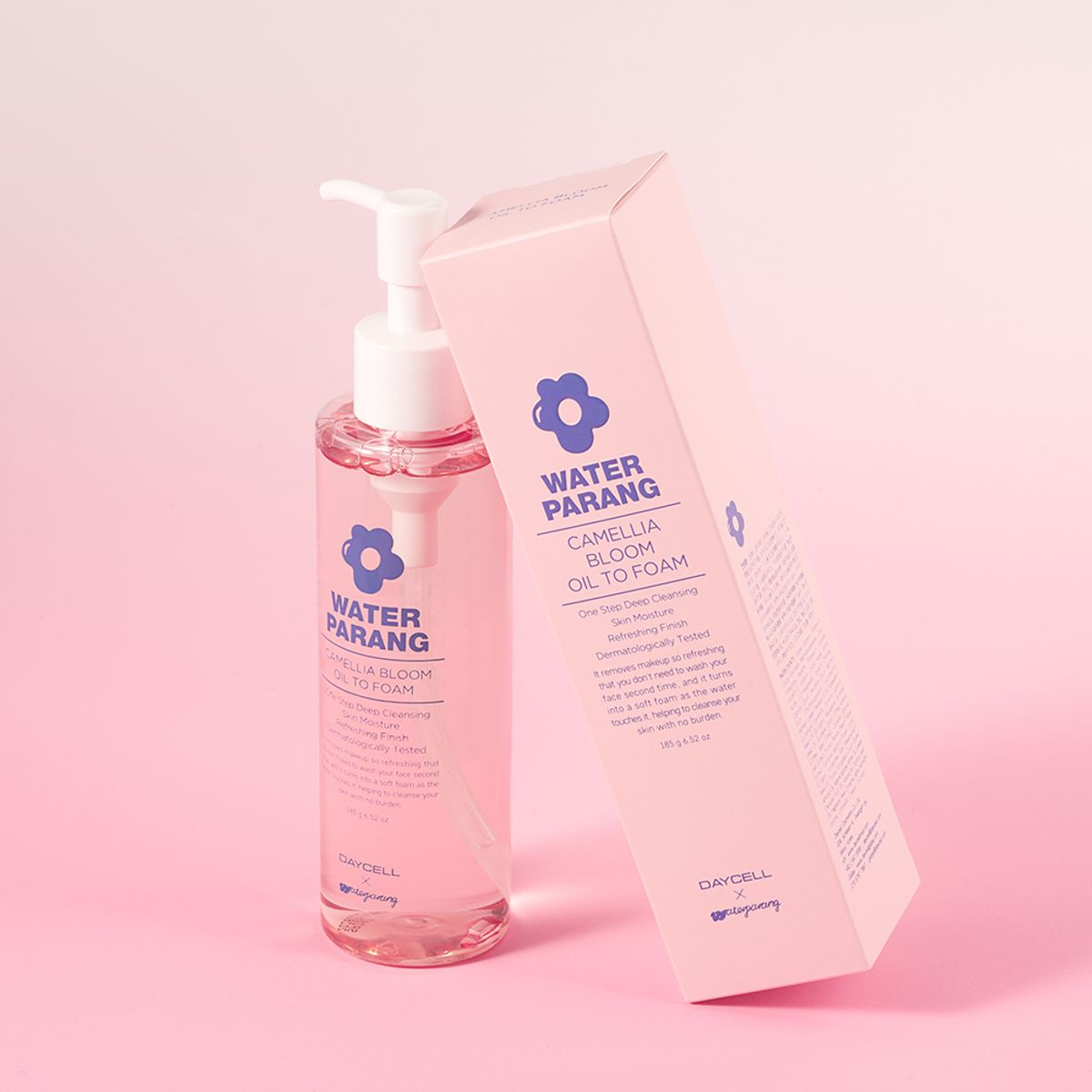 데이셀코스메틱(DAYCELLCOSMETICS) 워터파랑 카멜리아 블룸 오일 투 폼 185g