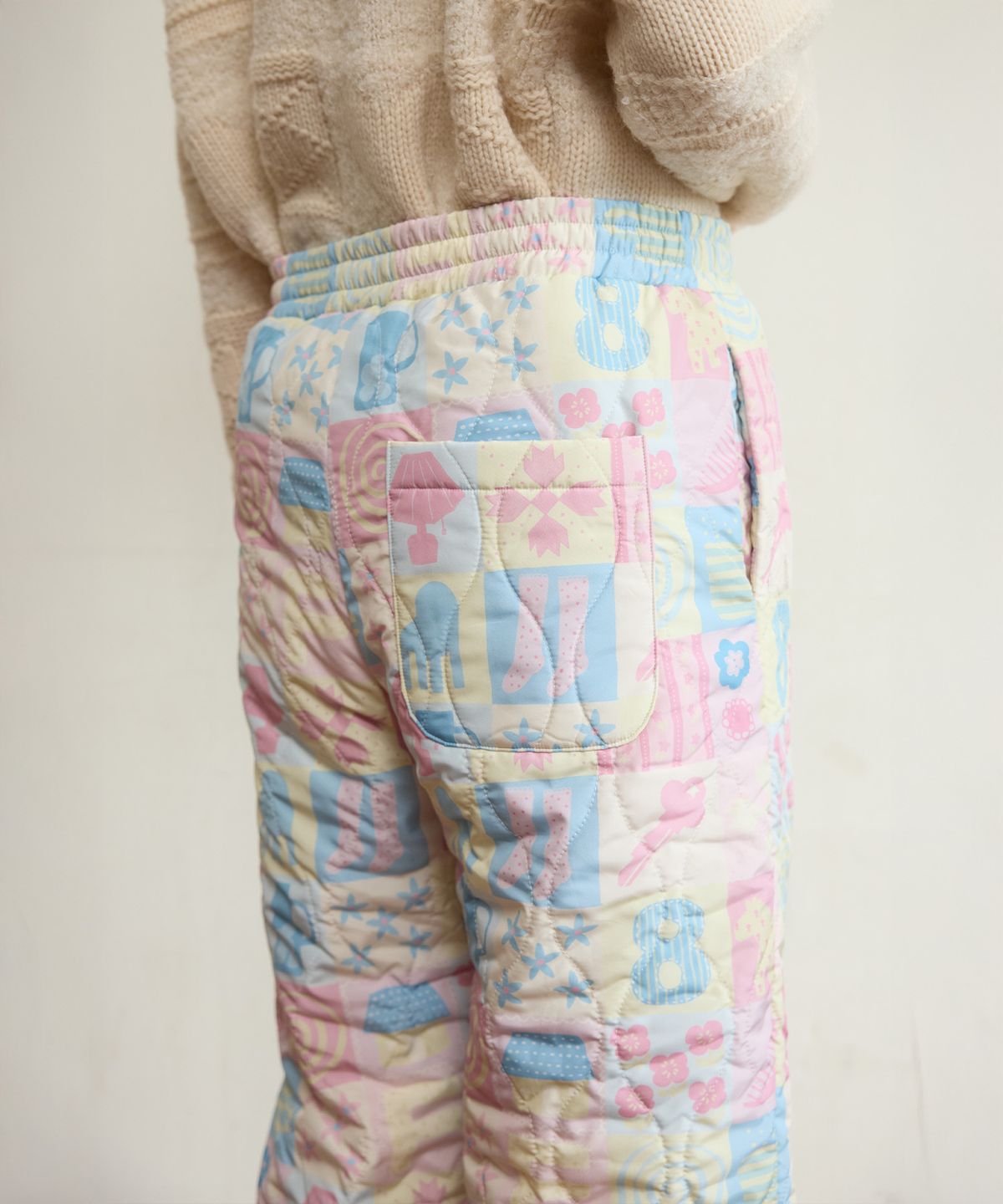 펀프롬펀(FUNFROMFUN) Granny Padding Pants, Multi