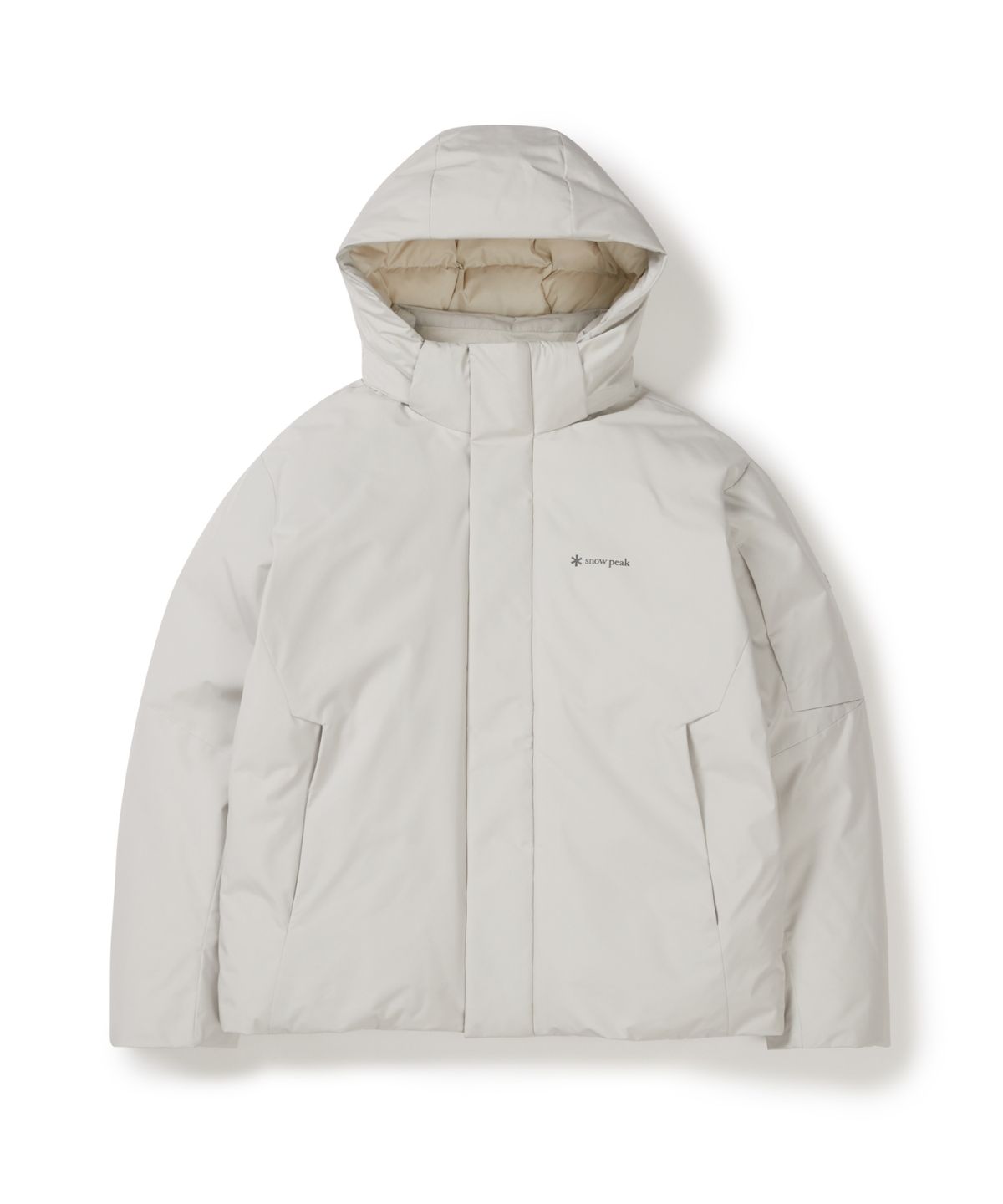 스노우피크 어패럴(SNOWPEAK APPAREL) 드라이피크 윈드스토퍼 헤비 다운 자켓 (S25WMPDJ02) Ivory