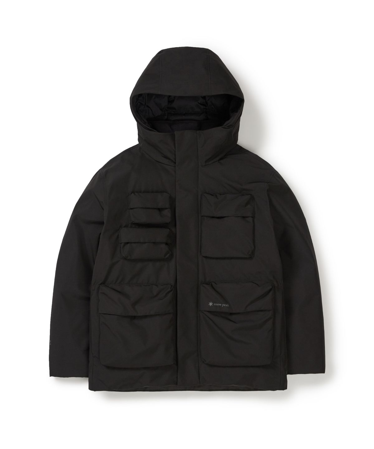 스노우피크 어패럴(SNOWPEAK APPAREL) 드라이피크 윈드스토퍼 유틸리티 헤비 다운 자켓 (S25WMPDJ04) Black