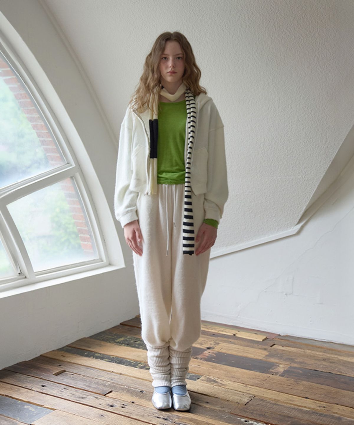 뮈르뮈르(MURMURE) 론다 퍼 조거 팬츠_Ronda Pants
