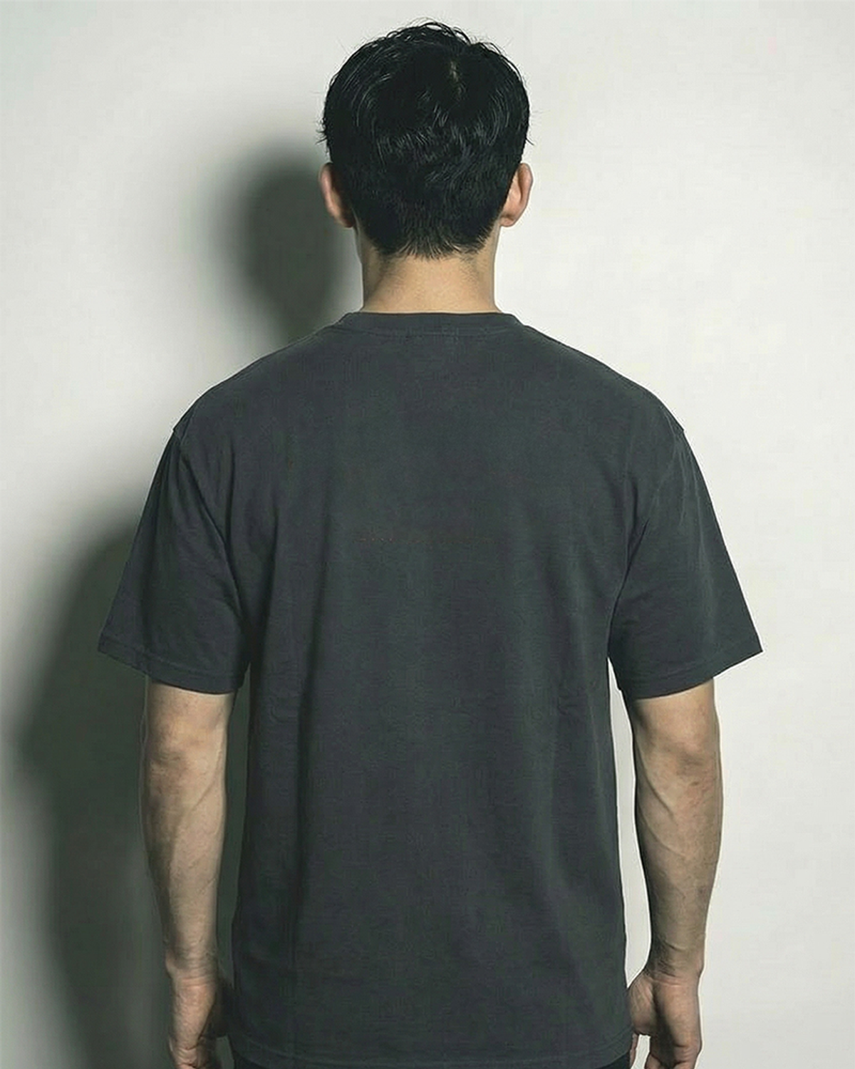 블루그레인(BLUEGRAIN) 코튼 하이 티셔츠 퍼포먼스 차콜핑크
