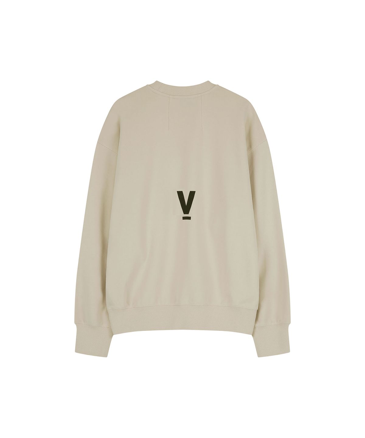 비자비(VIS A VIS) LOGO SWEATSHIRT (IVORY)