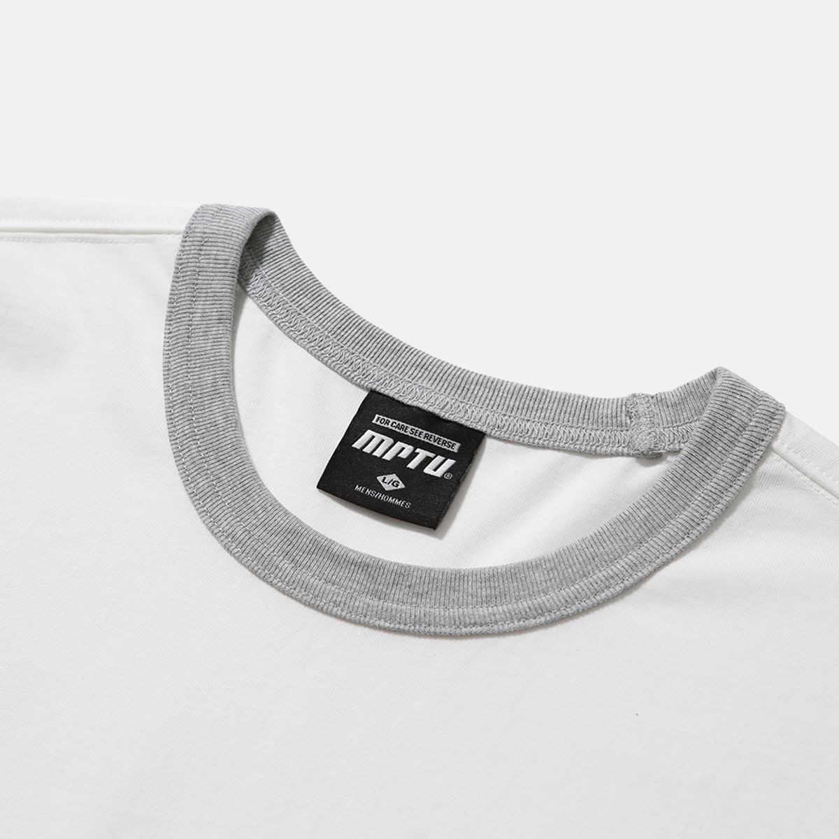엠피티유(MPTU) [AW25] PTU RINGER L/S SHIRT / OFF WHITE