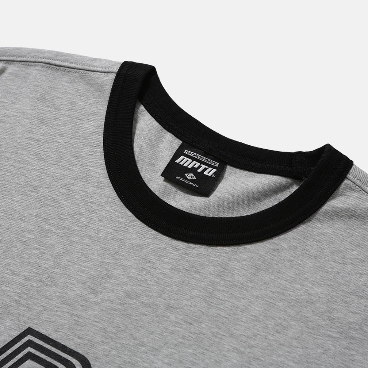 엠피티유(MPTU) [AW25] PTU RINGER L/S SHIRT / HEATHER GRAY