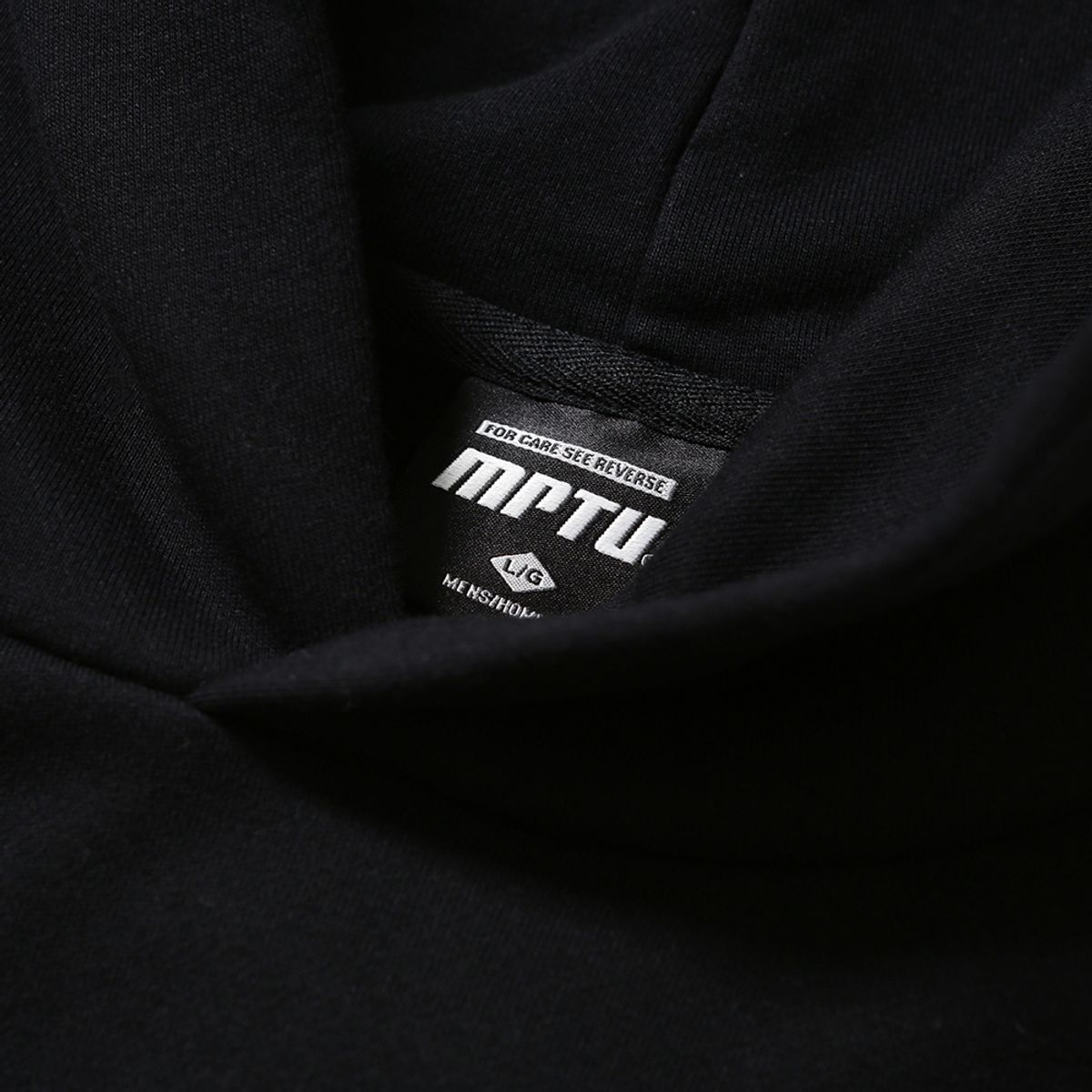 엠피티유(MPTU) [AW25] PTU SWEAT HOODIE / BLACK
