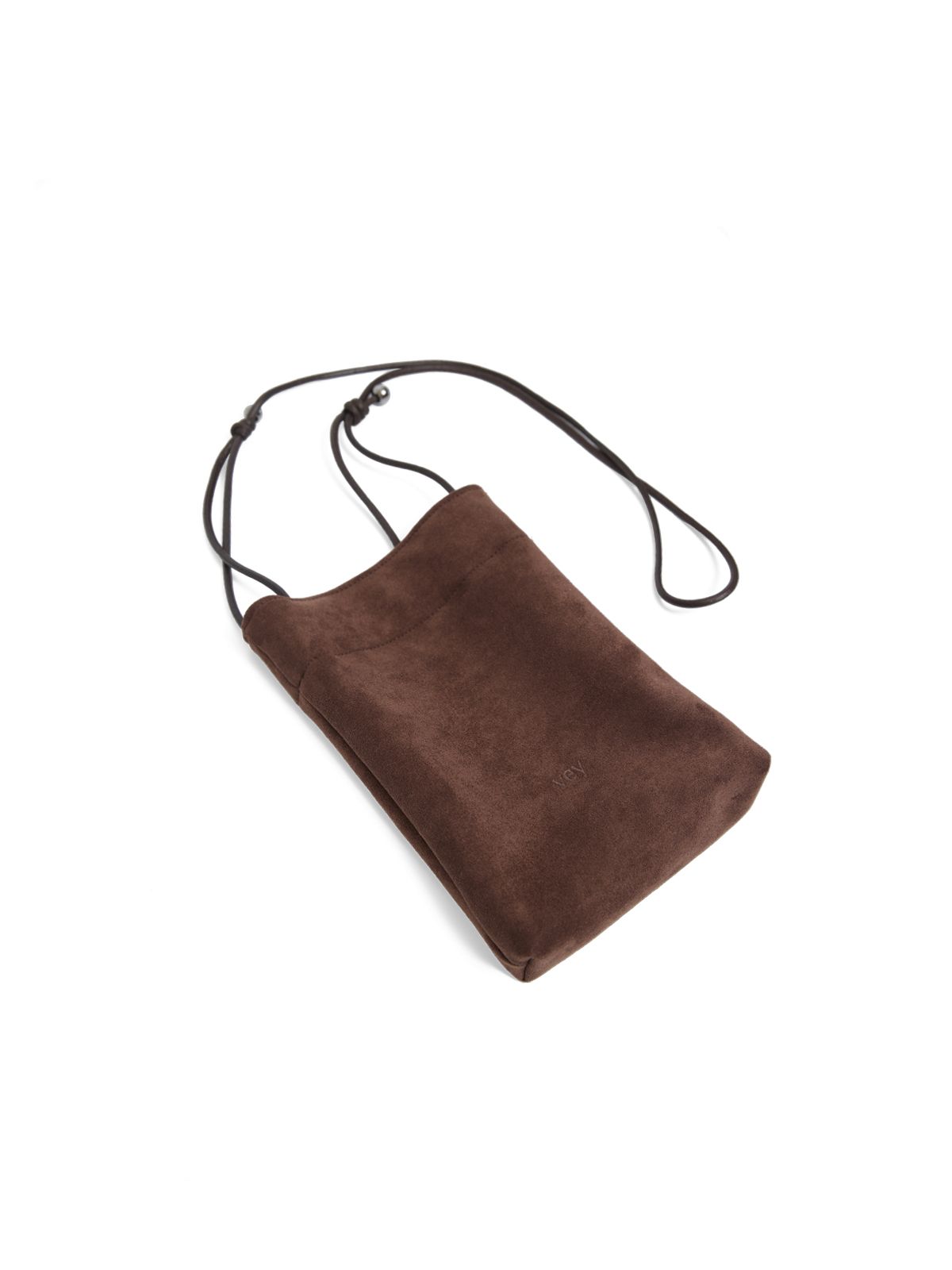 베이(VEY) Suede Pocket Bag (Brown)