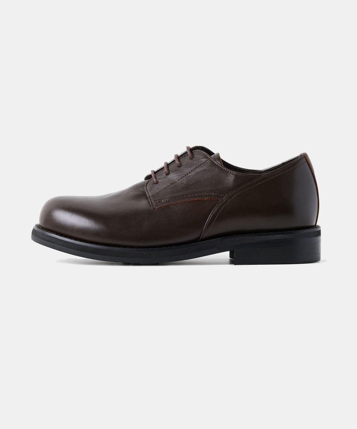 식스핏(6FT) [너드킹 x 식스핏] [+5cm] NOIR FOLD HORSEHIDE DERBY (BROWN)