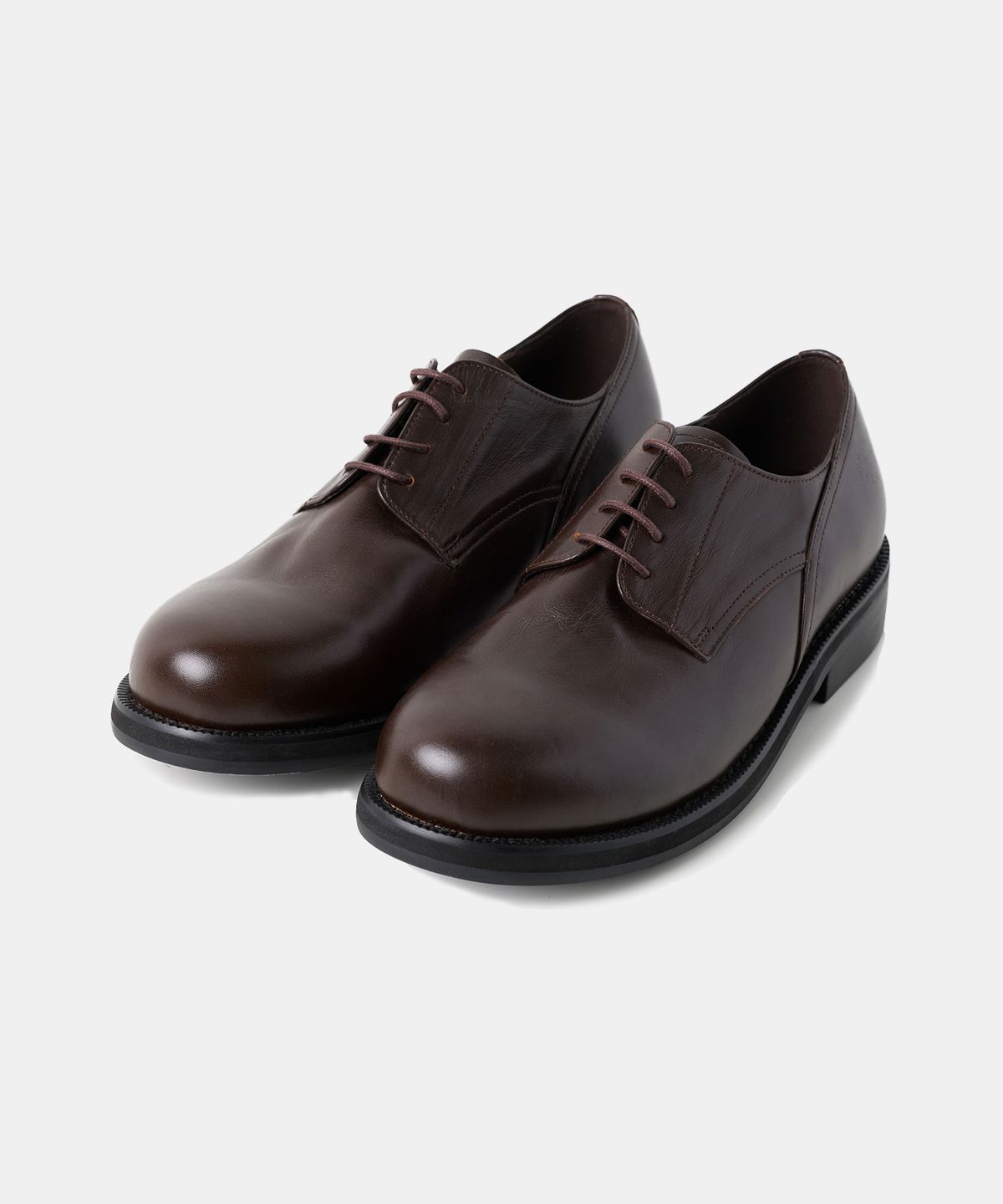 식스핏(6FT) [너드킹 x 식스핏] [+5cm] NOIR FOLD HORSEHIDE DERBY (BROWN)