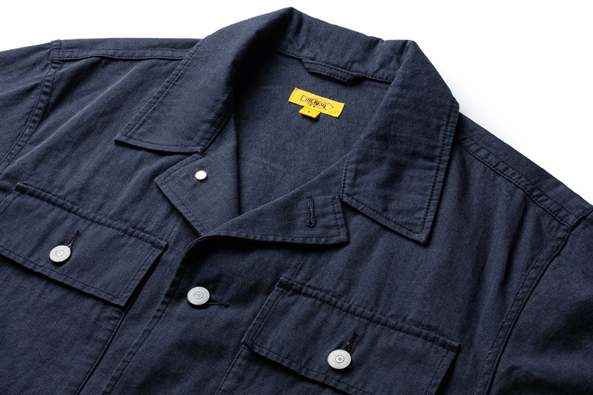 더 레스큐(THE RESQ) HBT M43 KILROY JACKET [AGED NAVY]