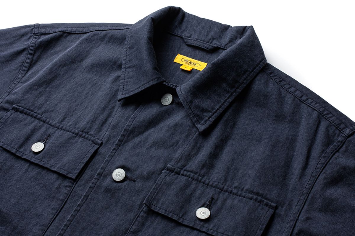더 레스큐(THE RESQ) HBT M43 KILROY JACKET [AGED NAVY]