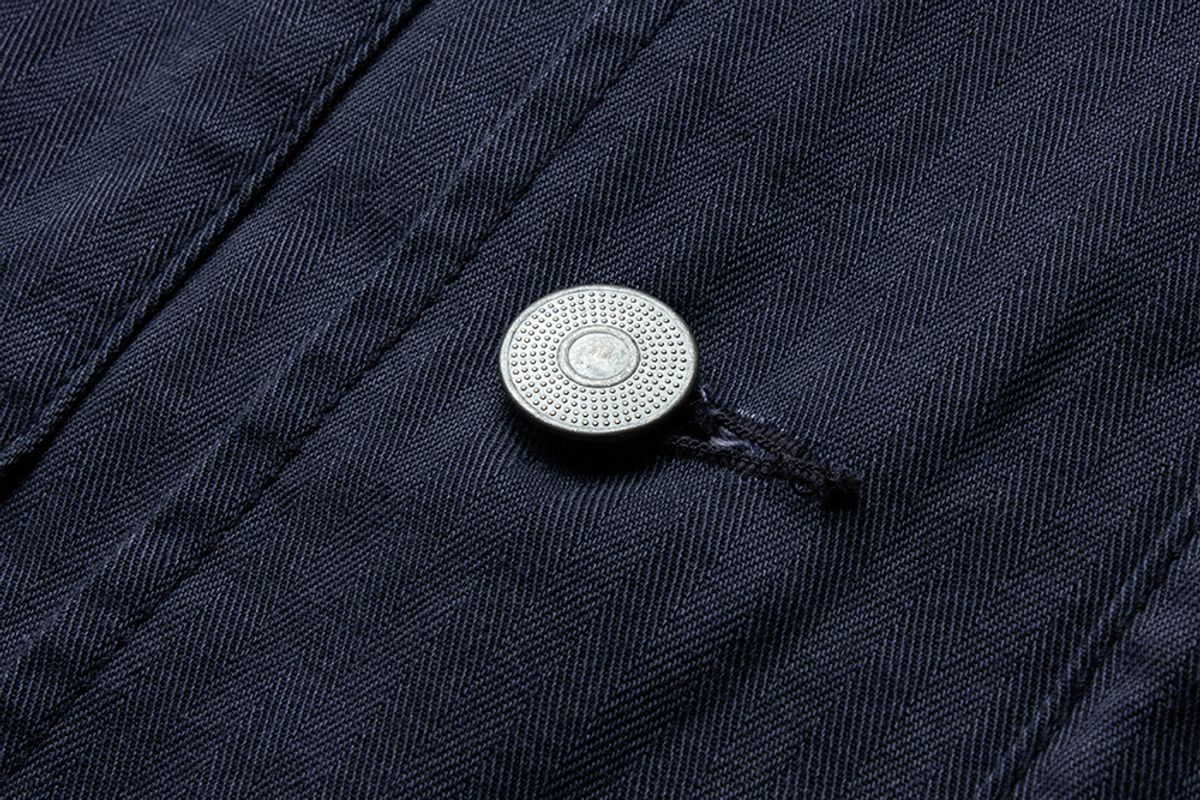 더 레스큐(THE RESQ) HBT M43 KILROY JACKET [AGED NAVY]