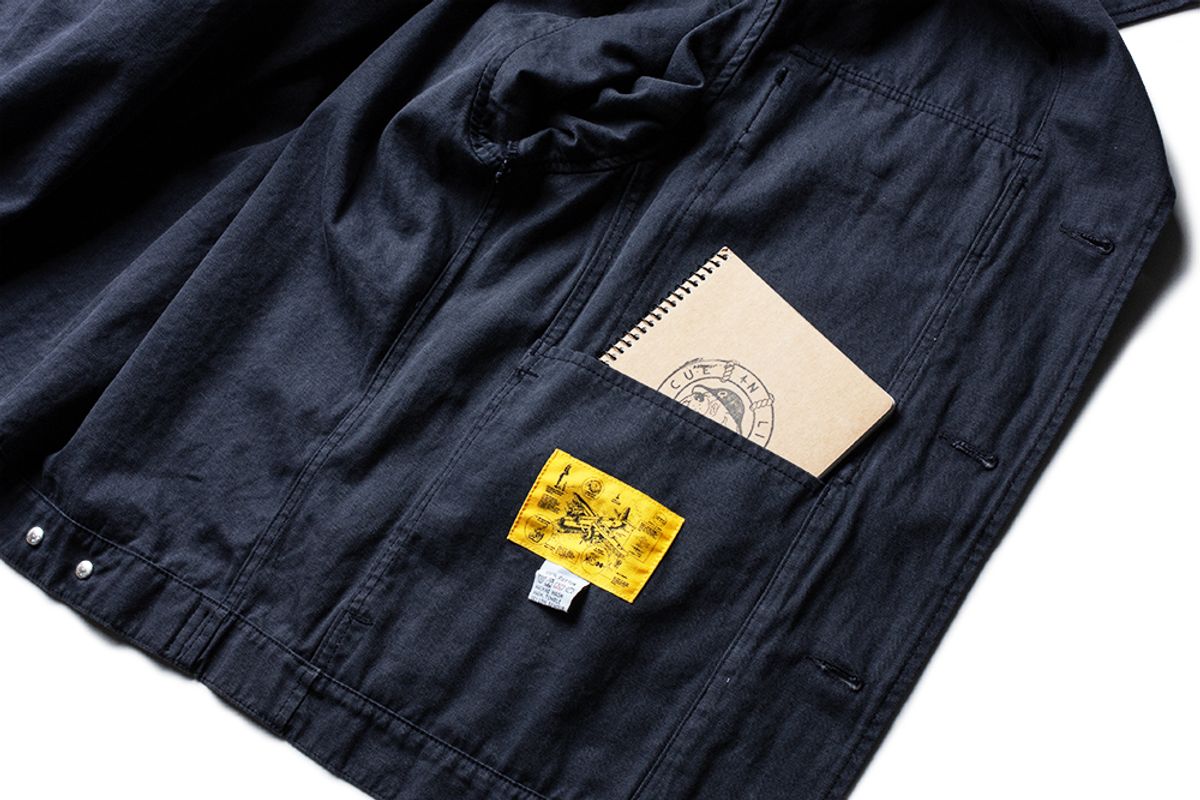 더 레스큐(THE RESQ) HBT M43 KILROY JACKET [AGED NAVY]