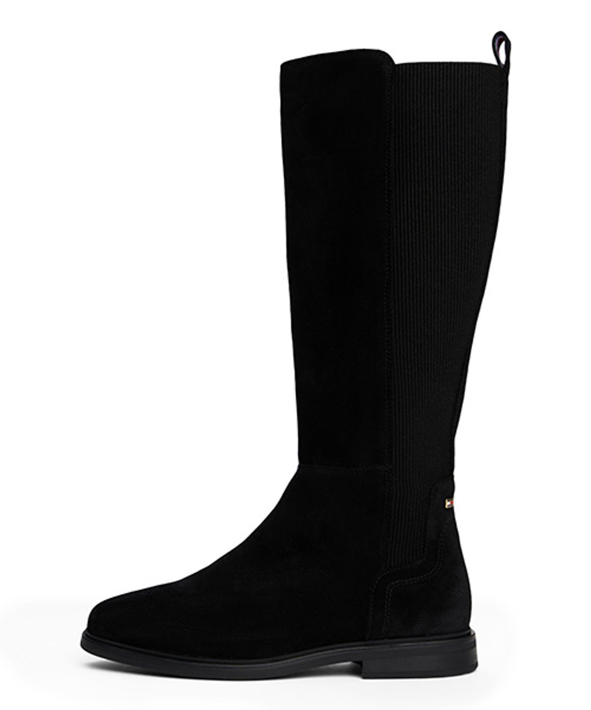 타미힐피거(TOMMY HILFIGER) 다이아나 스웨이드 롱부츠-블랙(T52F7ASB450WT1BDS)
