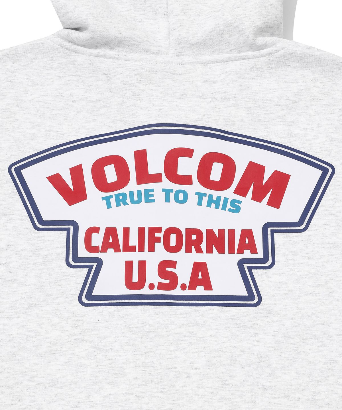 볼컴(VOLCOM) 캘리포니아 본딩 플리스 후드 집업(아이스 그레이)