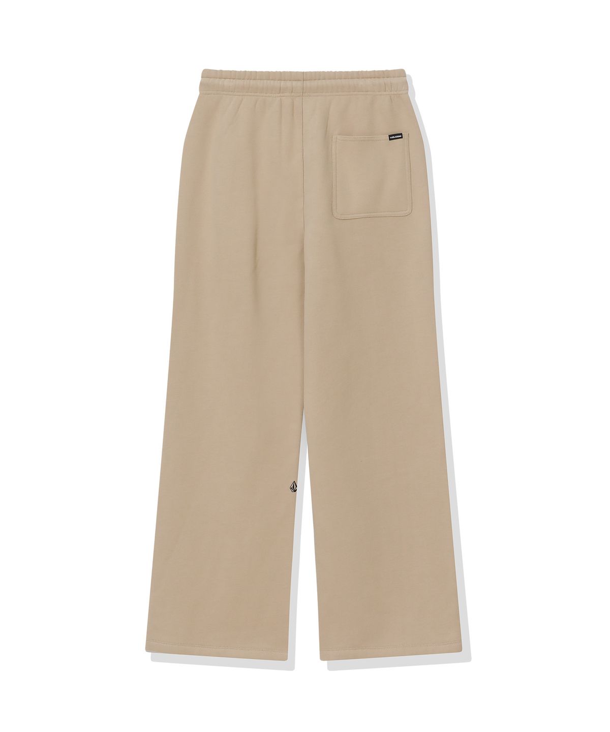 볼컴(VOLCOM) 우먼즈 와이드 스웻 팬츠(베이지)