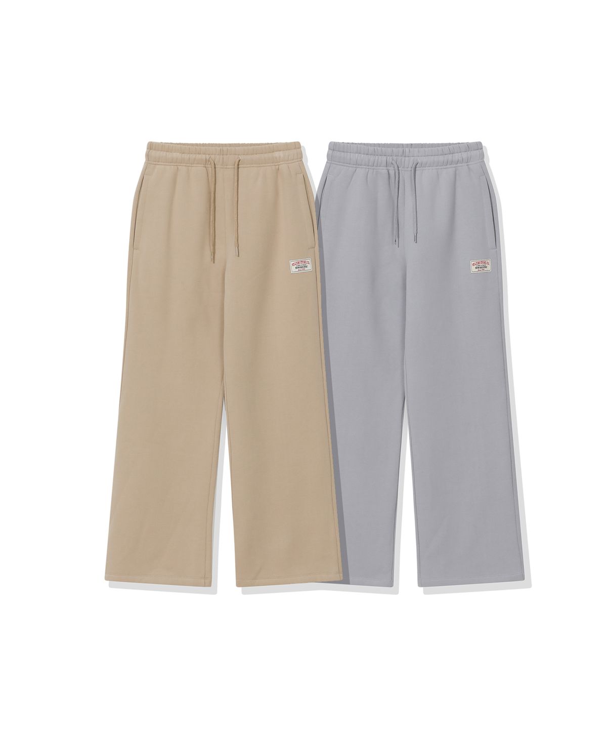 볼컴(VOLCOM) 우먼즈 와이드 스웻 팬츠(베이지)