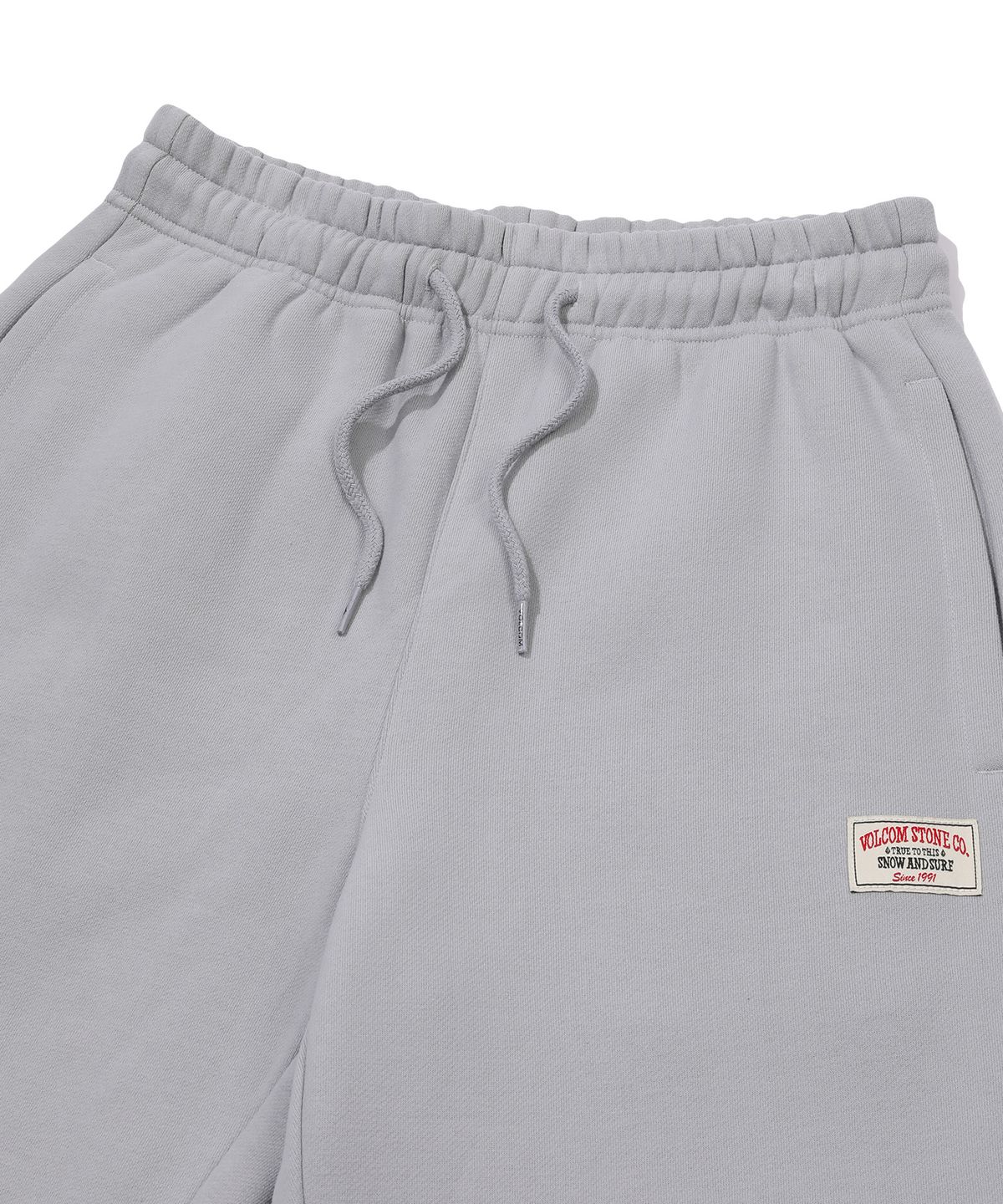 볼컴(VOLCOM) 우먼즈 와이드 스웻 팬츠(라이트 그레이)