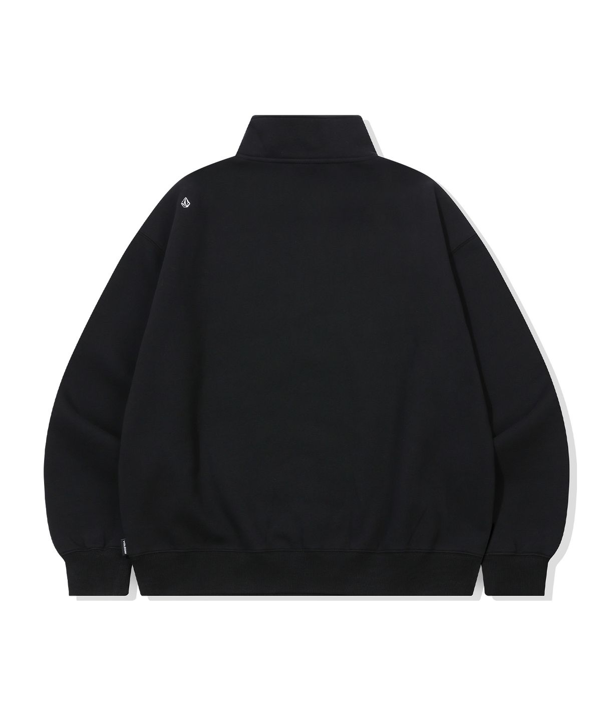 볼컴(VOLCOM) 스톤에이지 서클 와펜 기모 하프 집업(블랙)