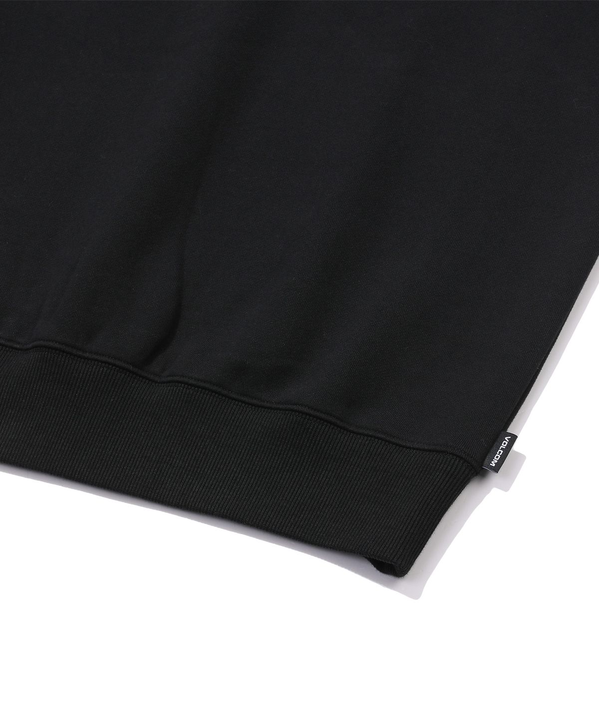 볼컴(VOLCOM) 스톤에이지 서클 와펜 기모 하프 집업(블랙)