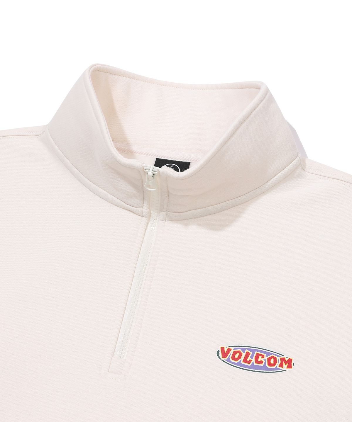 볼컴(VOLCOM) 스톤에이지 서클 와펜 기모 하프 집업(샌드)