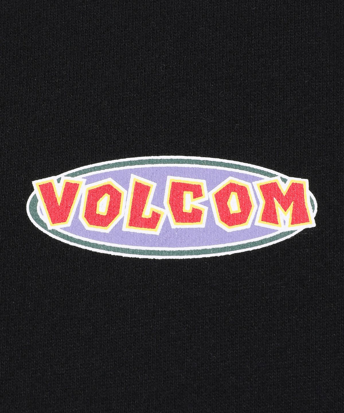 볼컴(VOLCOM) 스톤에이지 서클 와펜 기모 맨투맨(블랙)