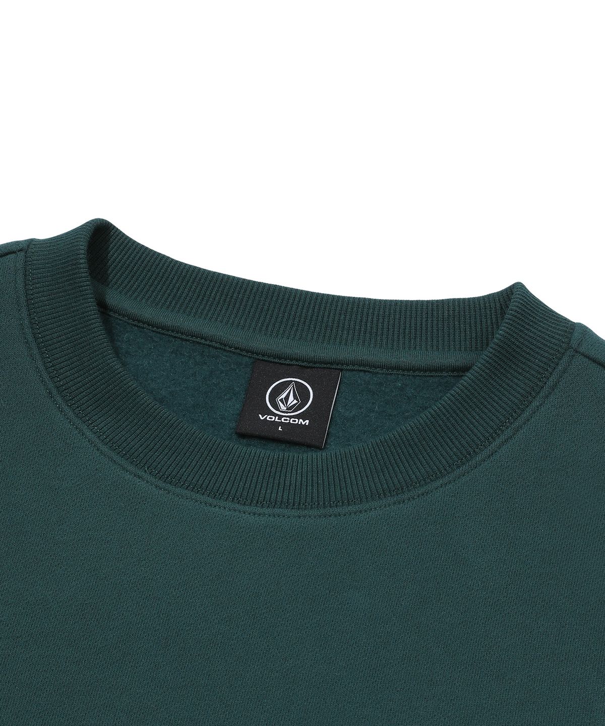 볼컴(VOLCOM) 스톤에이지 서클 와펜 기모 맨투맨(다크 그린)