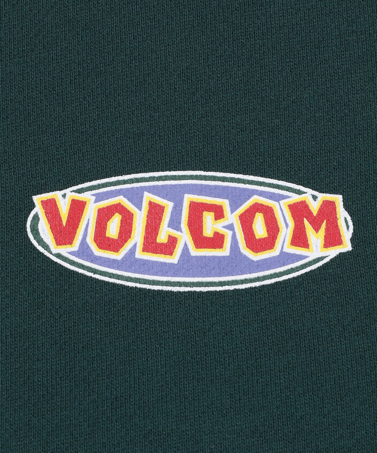 볼컴(VOLCOM) 스톤에이지 서클 와펜 기모 맨투맨(다크 그린)