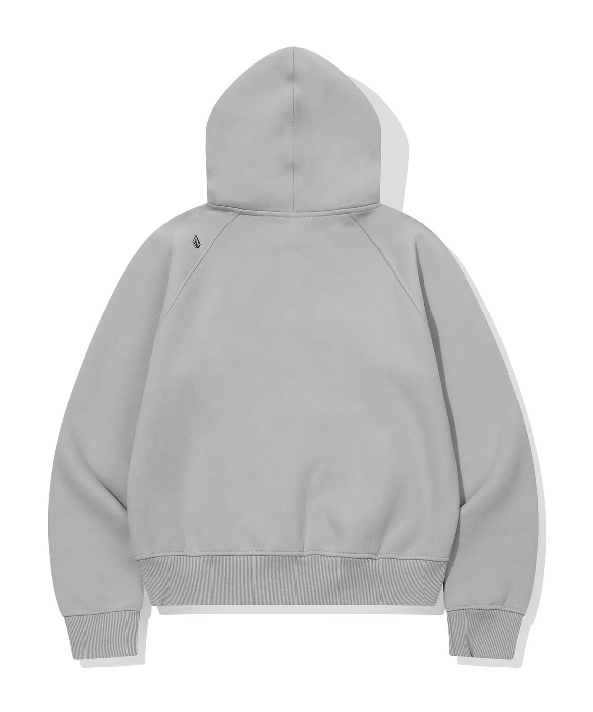 볼컴(VOLCOM) 우먼즈 플라워 기모 후드(라이트 그레이)