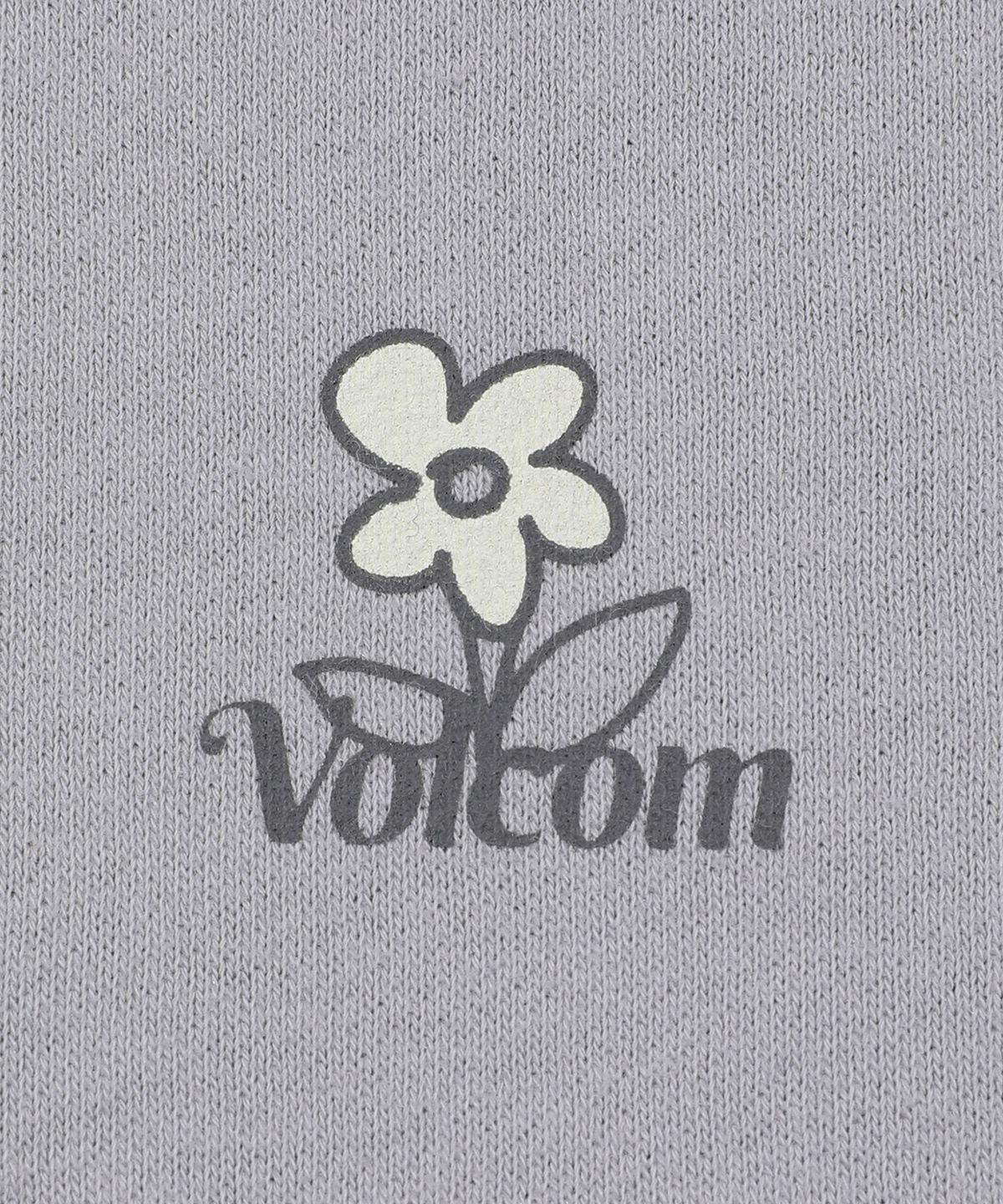 볼컴(VOLCOM) 우먼즈 플라워 기모 후드(라이트 그레이)