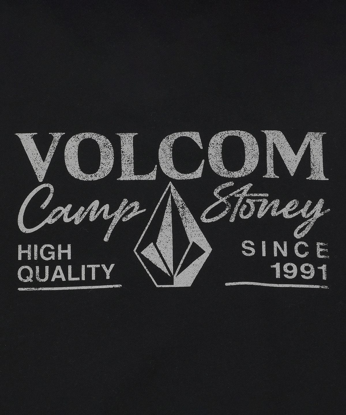 볼컴(VOLCOM) 볼컴 캠프 기모 후드(블랙)