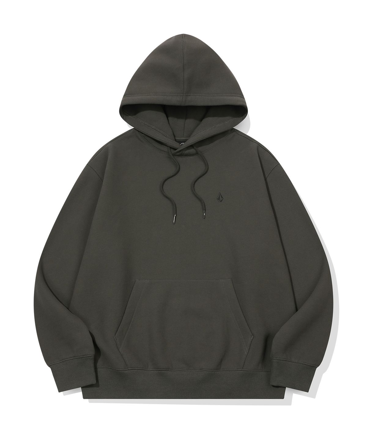 볼컴(VOLCOM) 볼컴 캠프 기모 후드(차콜)