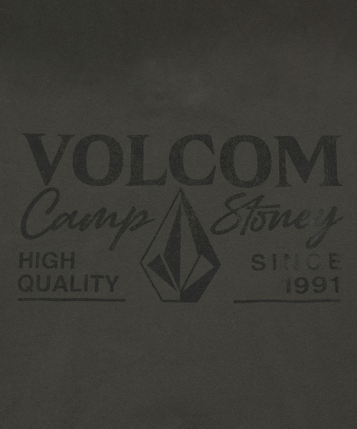 볼컴(VOLCOM) 볼컴 캠프 기모 후드(차콜)